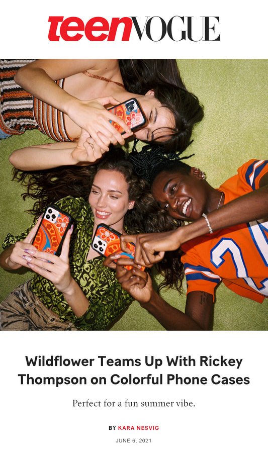 Wildflower Teams Up With Rickey Thompson on Colorful Phone Cases