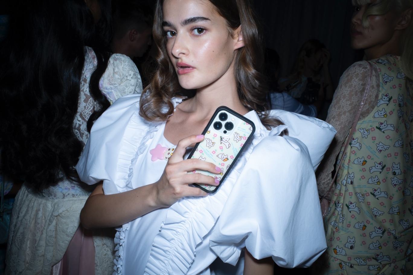 SANDY LIANG ギャザー ビスチェ Milk Maids Take Manhattan with Sandy Liang – Wildflower Cases