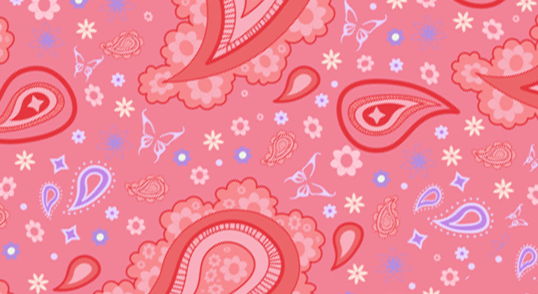 Sweet Pea Paisley iPhone 13 Pro Case & Sweet Paisley iPhone Cases Wildflower Cases