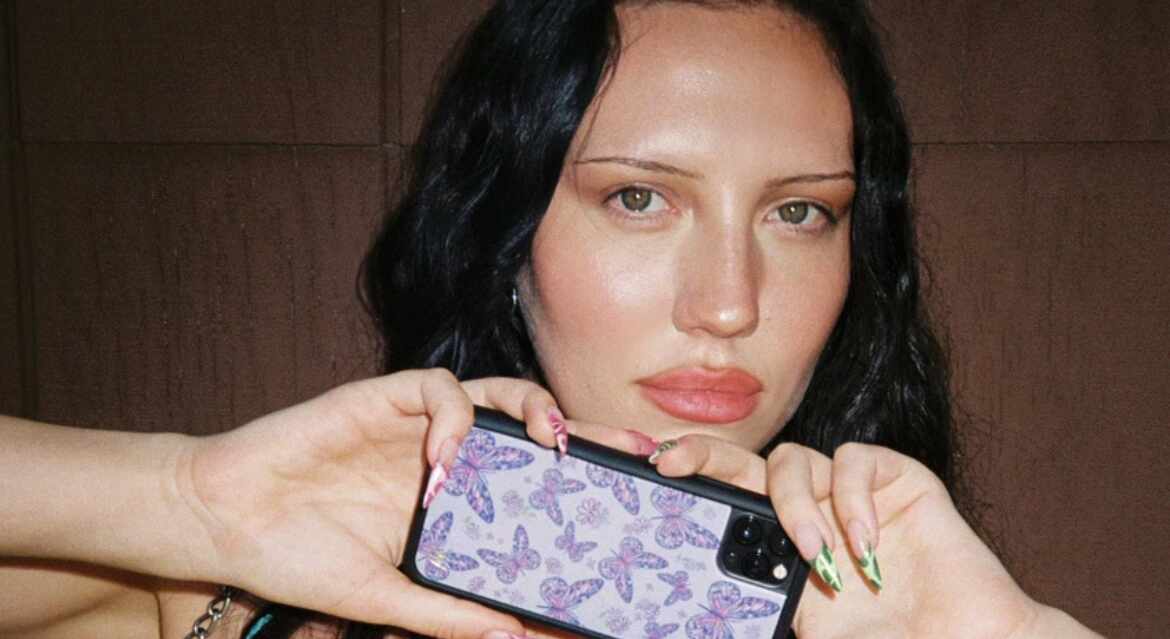 Flutter in Style Lavender Butterfly iPhone Cases Wildflower Cases