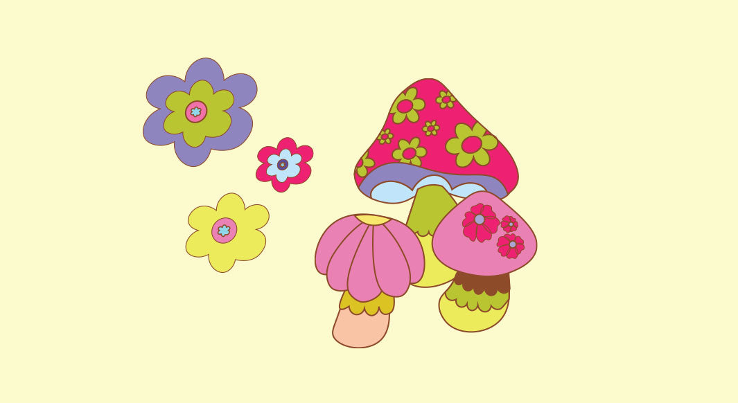 Groovy Shroom iPhone Cases Collection Wildflower Cases