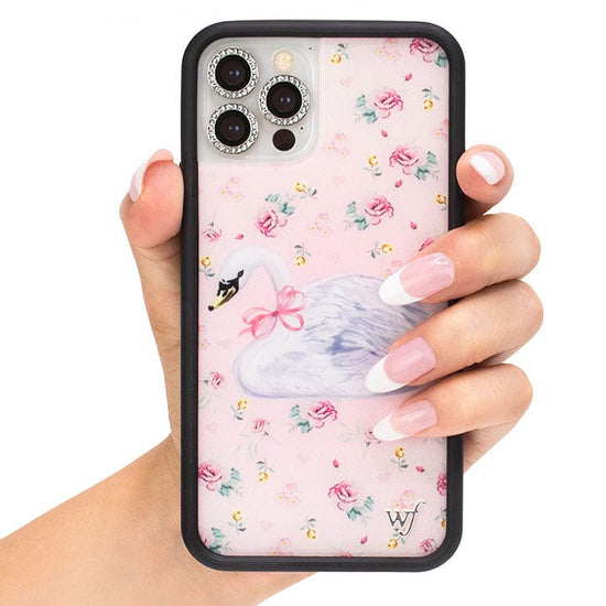 wildflower sweet swan iphone 15 case