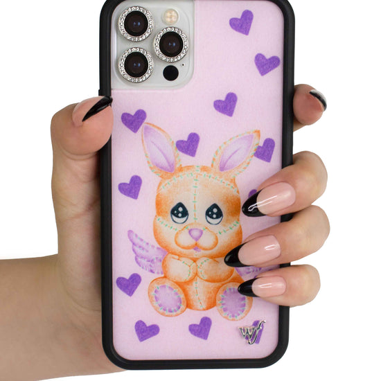 wildflower love stitched iphone 14pro case