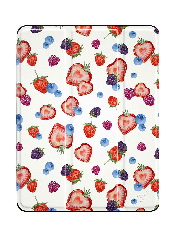 Wildflower Fruit Tart iPad Pro Folio 12.9"