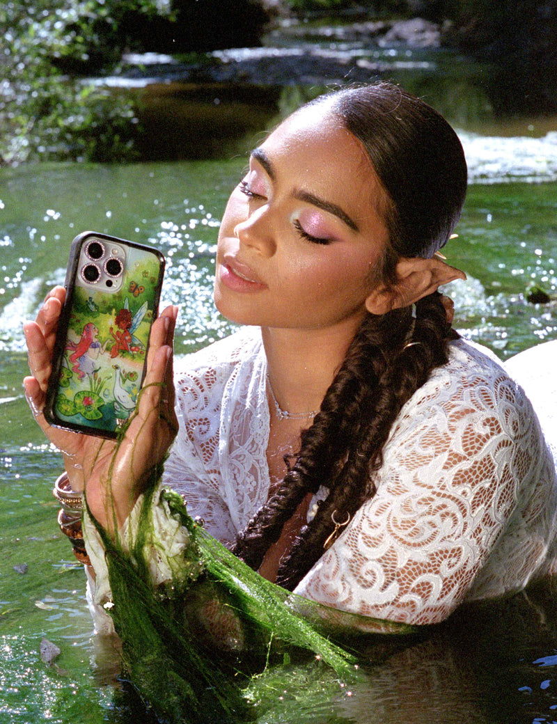 Wildflower Taylor Giavasis Fairies and Mermaids iPhone Case Lifestyle Image 07