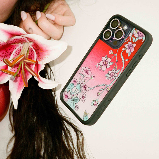 wildflower serena floral iphone 14promax case