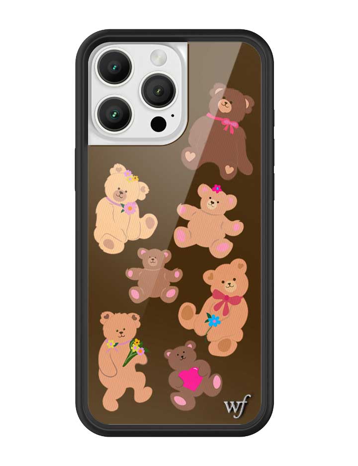 Wildflower Bear-y Cute iPhone Case iPhone 16 Pro Max Wildflower Bear-y Cute iPhone Case iPhone 16 Pro Max
