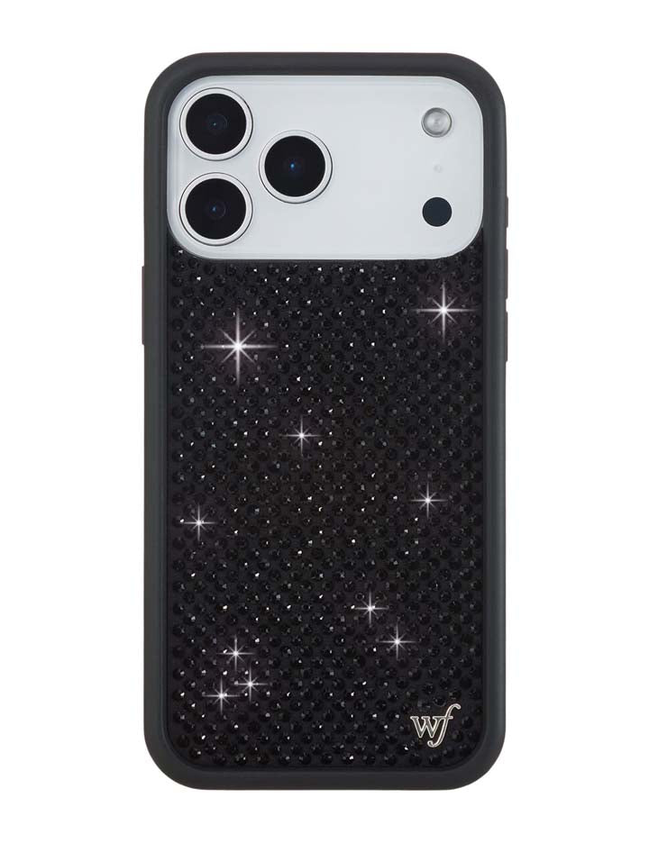 bedazzled phone case Wildflower Rhinestone iPhone Case