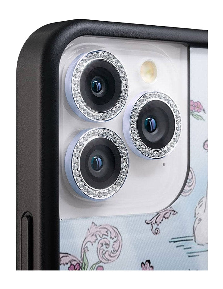 Wildflower Camera Bling Blue iPhone