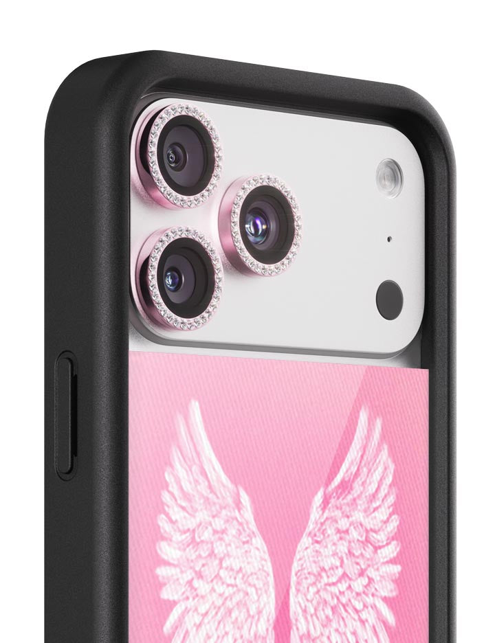 Camera Bling Pink – iPhone 17 Pro/17 Pro Max – Wildflower Cases