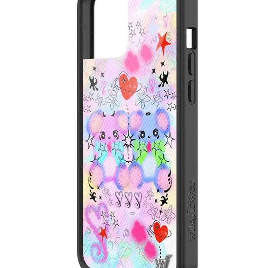 wildflower cotton candy teddies iphone 12promax case