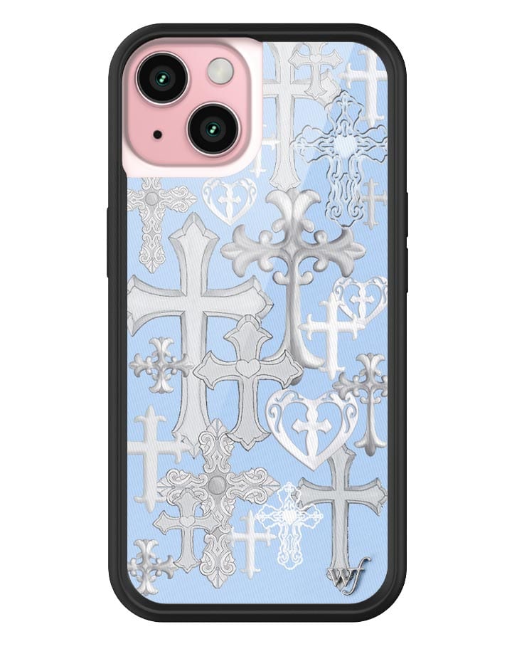 Wildflower Cross Girl iPhone 15 Plus Case – Wildflower Cases