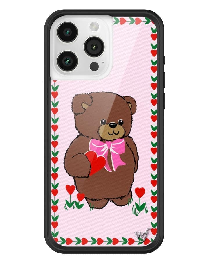 Danielle Guizio Teddy Bear iPhone 14 Plus Case – Wildflower Cases