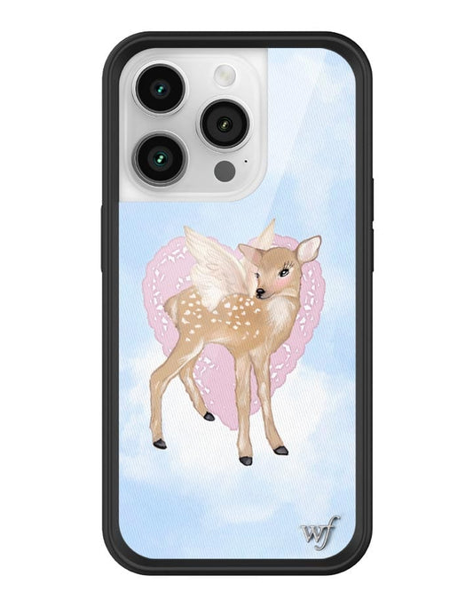 Wildflower Fawn Angel iPhone 14 Pro Case