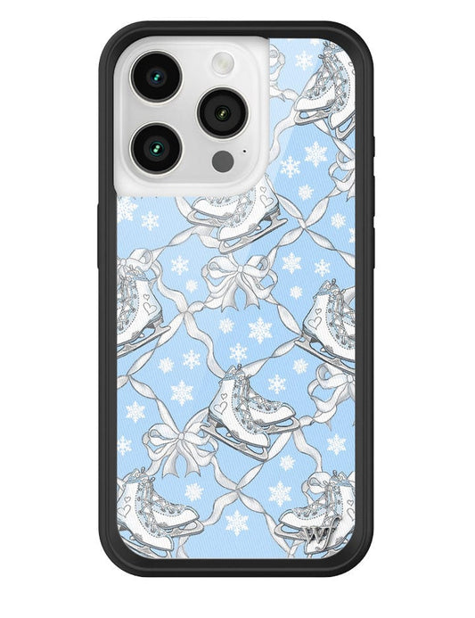 wildflower ice skates iphone 15pro case