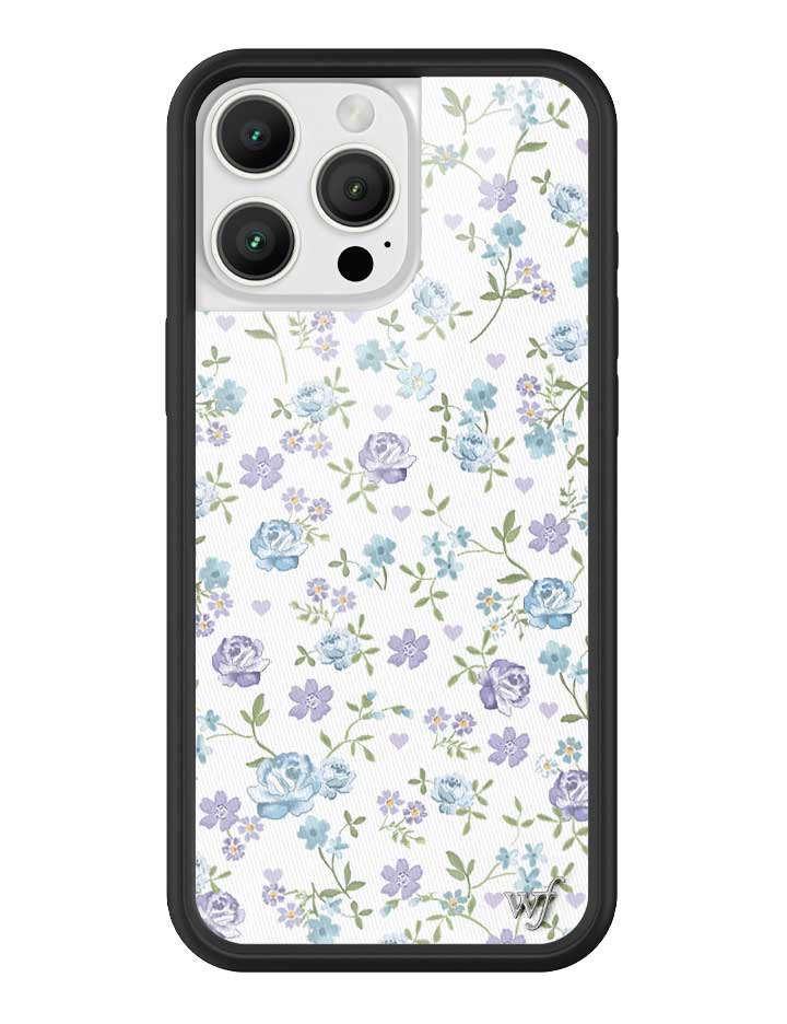 Wildflower Lilac and Blue Floral iPhone Case iPhone 16 Pro Max Wildflower Lilac and Blue Floral iPhone Case iPhone 16 Pro Max