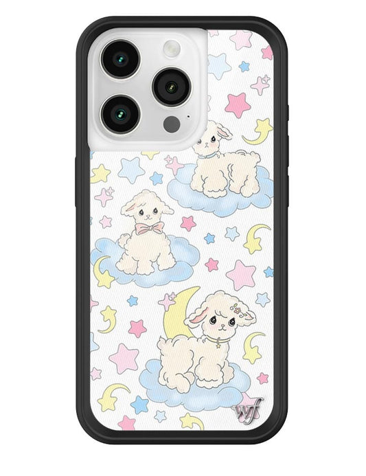 wildflower lullaby lambs iphone 15pro case