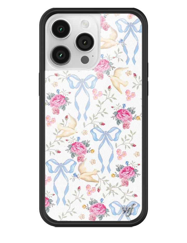 Wildflower Lovey Dovey iPhone 14 Pro Max Case