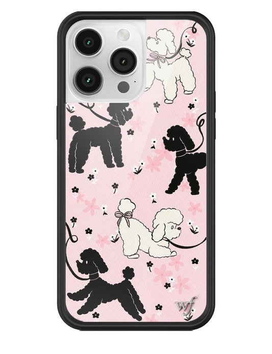 wildflower poodle doodles iphone 14promax case