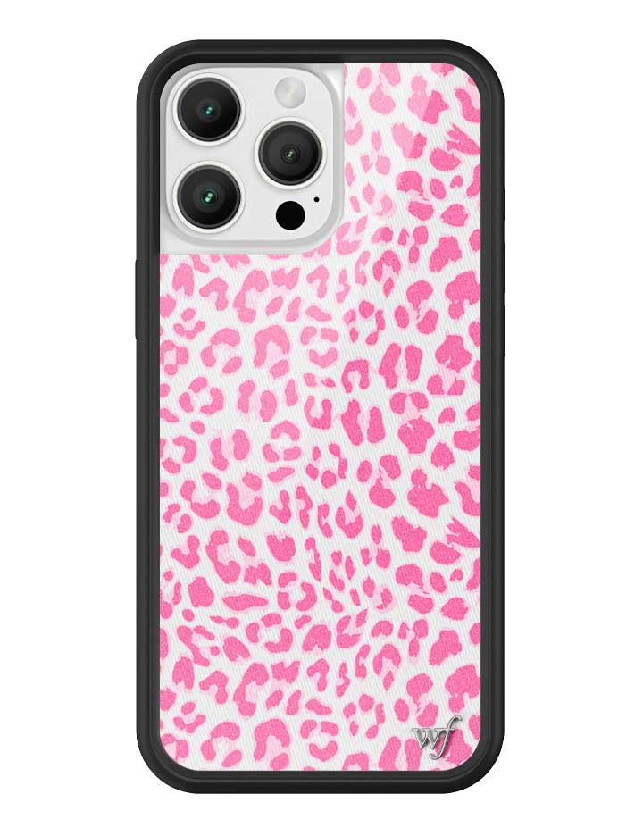 Wildflower Pink Meow iPhone Case iPhone 16 Pro Wildflower Pink Meow iPhone Case iPhone 16 Pro