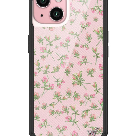 wildflower baby pink posie rosie iphone 15 case