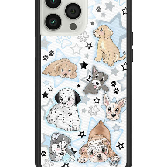 wildflower puppy party iphone 13promax case