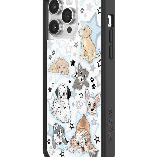 wildflower puppy party iphone 14promax case