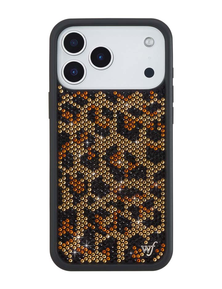 Rhinestone | Meow iPhone 18 Pro Case – Wildflower Cases
