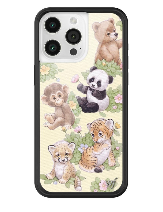 wildflower safari babies iphone 15promax case
