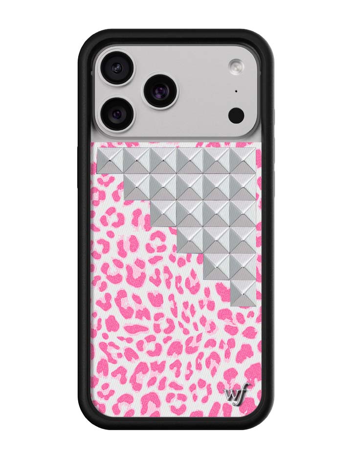 iPhoneアクセサリー wildflower Pink Meow Stud Case Pink Meow Stud iPhone 16 Pro Max Case – Wildflower Cases