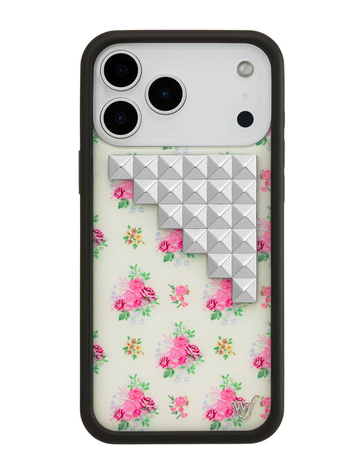 iPhoneアクセサリー wild flower Vintage Floral Stud Case Vintage Floral Stud iPhone 17 Pro Max Case – Wildflower Cases