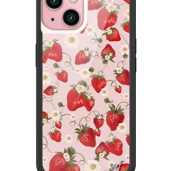 wildflower strawberry fields iphone 15 case