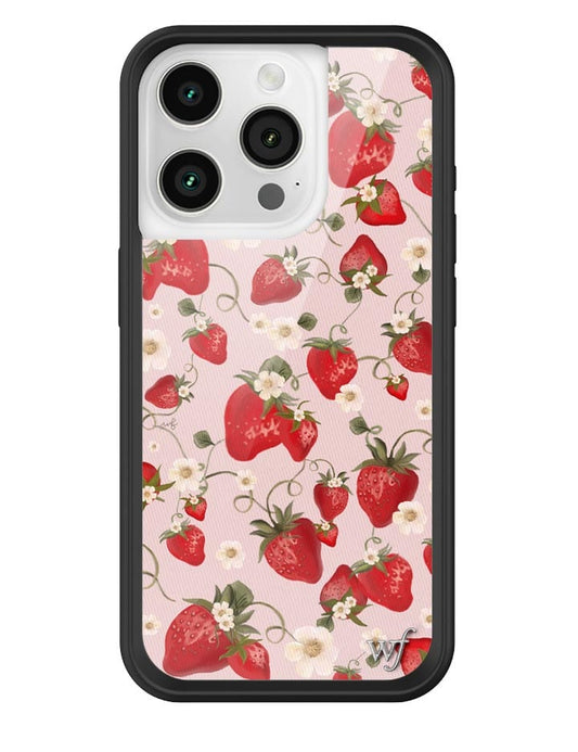 wildflower strawberry fields iphone 15pro case