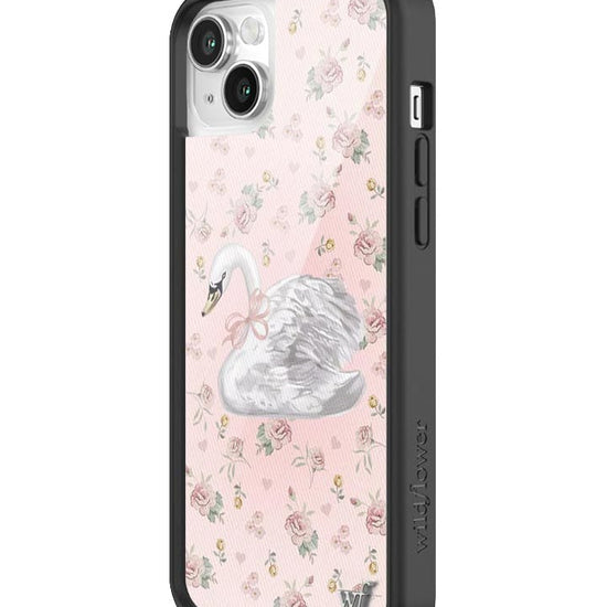 wildflower sweet swan iphone 14 case