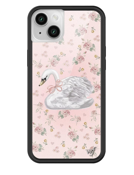 wildflower sweet swan iphone 14plus case