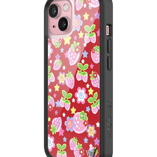 wildflower star berries iphone 15 case