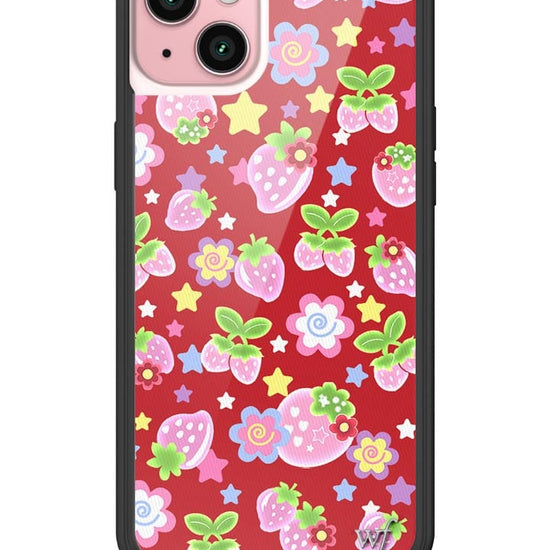wildflower star berries iphone 15plus case