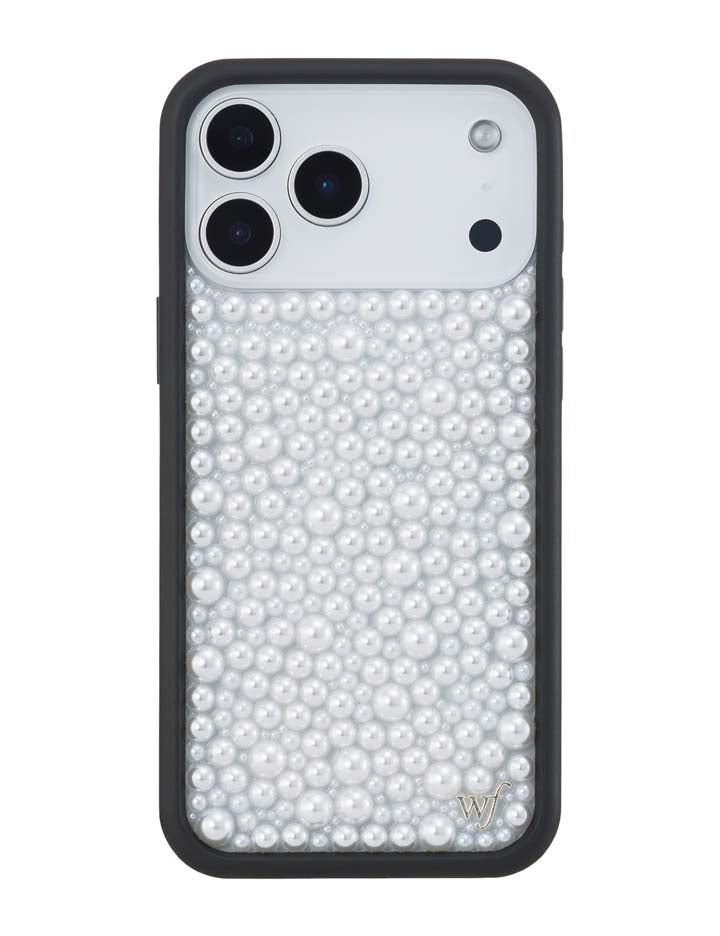 PeanutLaCoqueFrancaiseiPhoneケースパール Pearl | White iPhone 18 Pro Max Case – Wildflower Cases