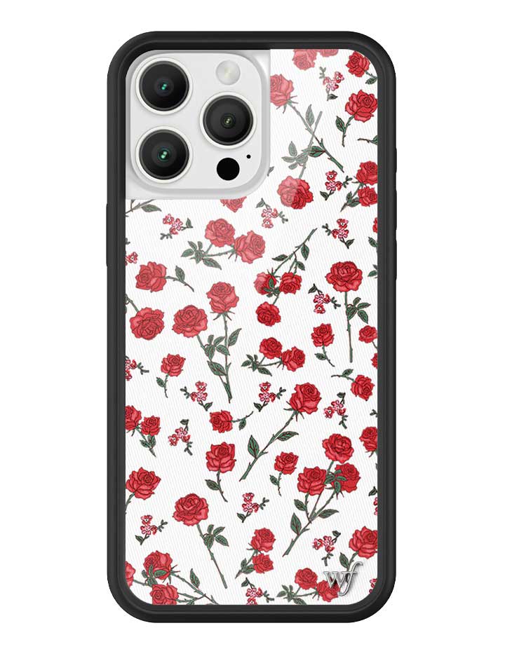 Forget Me Not Floral iPhone 16 Pro Max Case – Wildflower Cases