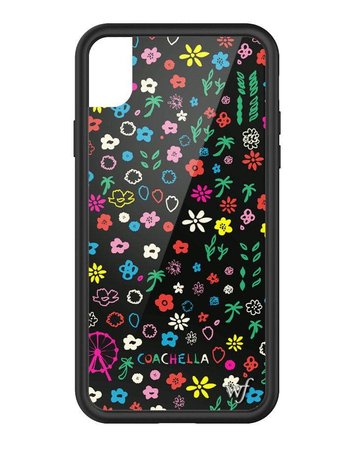 Coachella Black iPhone Xr Case