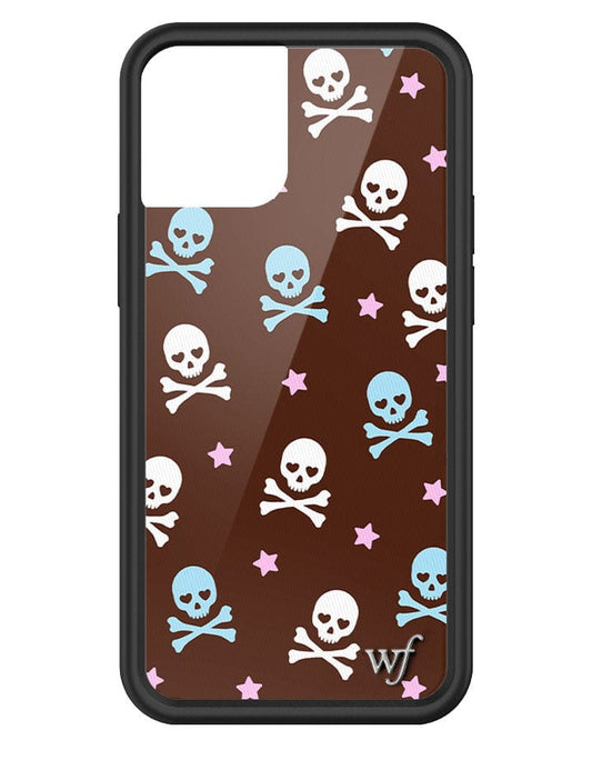 wildflower cross bones iphone 13mini case