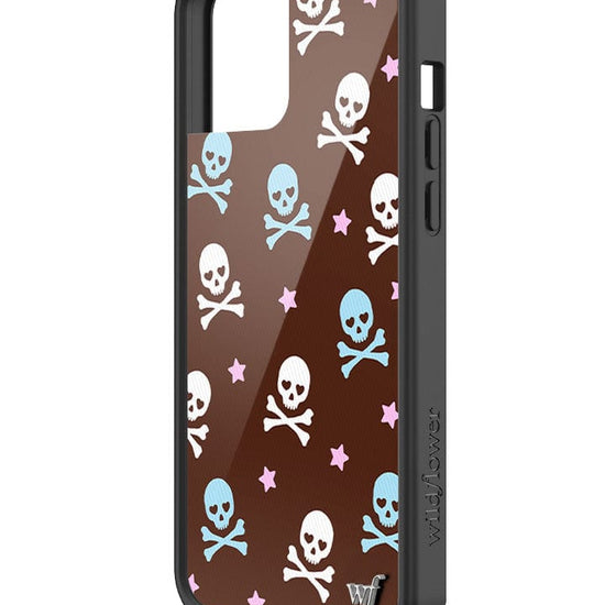 wildflower cross bones iphone 12promax case