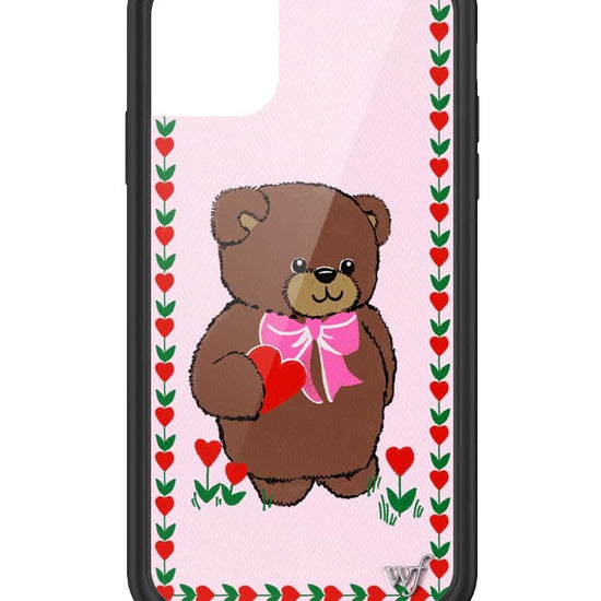 wildflower danielle guizio teddy bear x wildflower iphone 11 case