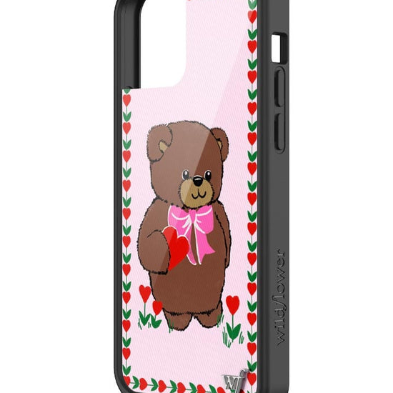 wildflower danielle guizio teddy bear x wildflower iphone 12/12pro case