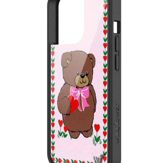 wildflower danielle guizio teddy bear x wildflower iphone 13pro case