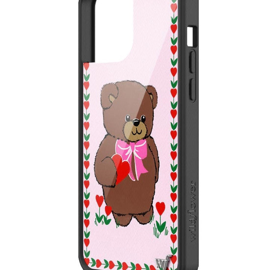 wildflower danielle guizio teddy bear x wildflower iphone 13promax case