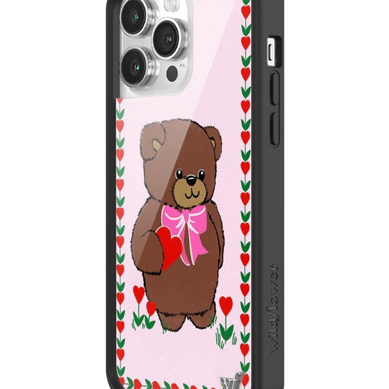 wildflower danielle guizio teddy bear x wildflower iphone 14promax case