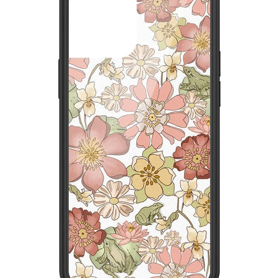 wildflower lily pad floral iphone 12/12pro case