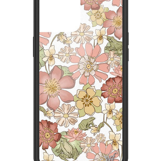 wildflower lily pad floral iphone 12promax case
