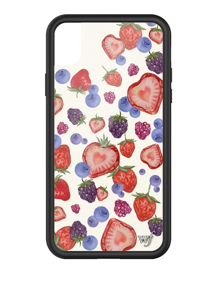Wildflower Fruit Tart iPhone Xr Case Wildflower Cases